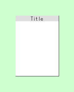 
Plain frame with a title [SFZTitlePlainFrame]
