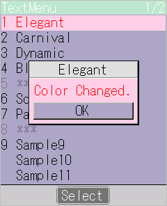Bevel frame with a title which is attached to the dialog [SFZTitleBevelFrame]